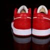 NIKE Jordan Men's Air Jordan 1 Low "Aluminum" Retro Basketball Shoes in Red and White