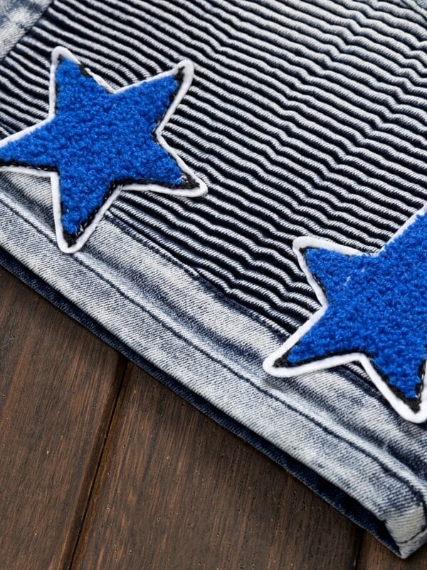 Men's Vintage Streetwear Jeans - Distressed denim with R, Belt Loop Pocket - Skinny Fit (Machine Washable) - Urban Casual Shorts for Concerts, Parties, Casual Attire - Non-See-Through Fabric, Concert Attire, Patchwork Design, Durable Stitching, Fashionforward Men