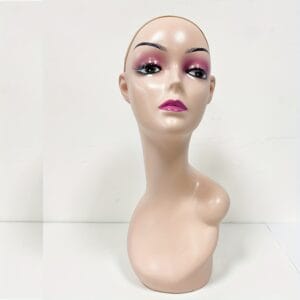 Professional Mannequin Head - Ideal for Hairstyling, Wig, Hat, Scarf, Necklace, Eyewear & Jewelry Display | Perfect for Beauty Enthusiasts & Artists, Hair Wig