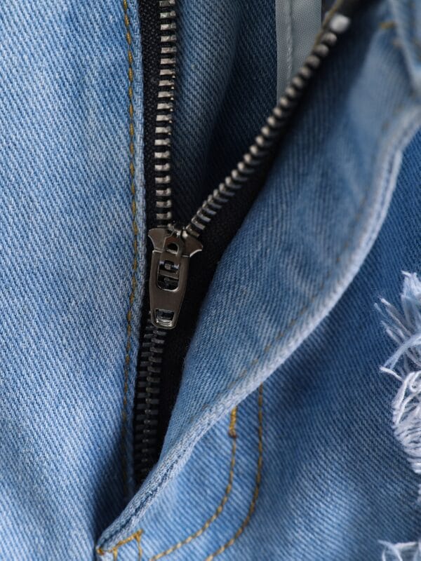 product-fancy-15b4e4b2-f9cf-412f-99fc-ae97d1b87a2c Men'S Summer Street Style Denim Shorts - Non-Stretch, Regular Fit with Trendy Patchwork Design, Casual Casual Attire, Casual Attire|Trendy Denim Shorts|Nonstretch Fabric