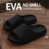 EVA Slides Non-Slip Indoor Sandals for Men and Women, Comfortable Soft Cloud Slippers for Beach, Shower, Outdoor Leisure, Essential for Travel