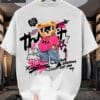 product-fancy-19a59caf-1a3c-469c-9da8-9b123cbf6fc3 Men'S Trendy T-Shirt with Cute Bear Print, Casual Loose Short Sleeve Tee for Daily Wear, Outdoor Activities & Shopping Gatherings, Soft Polyester
