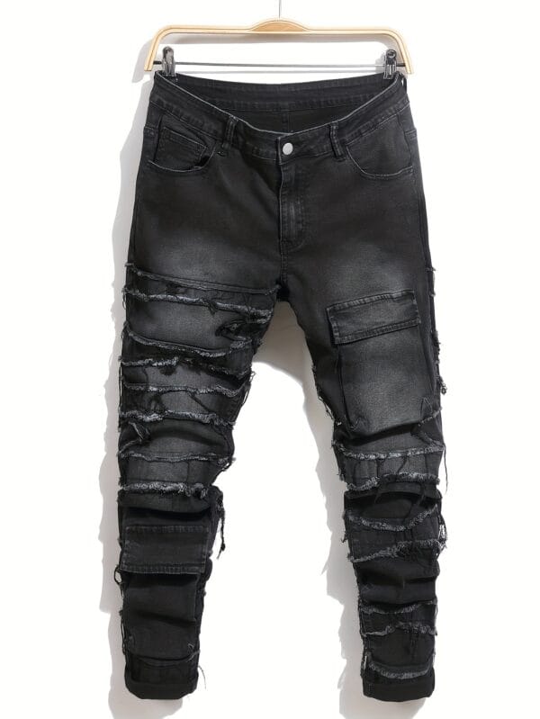 product-fancy-1af10474-39c9-4940-9bb7-0ad5d2e514b1 Men's Casual Slim Fit Jeans