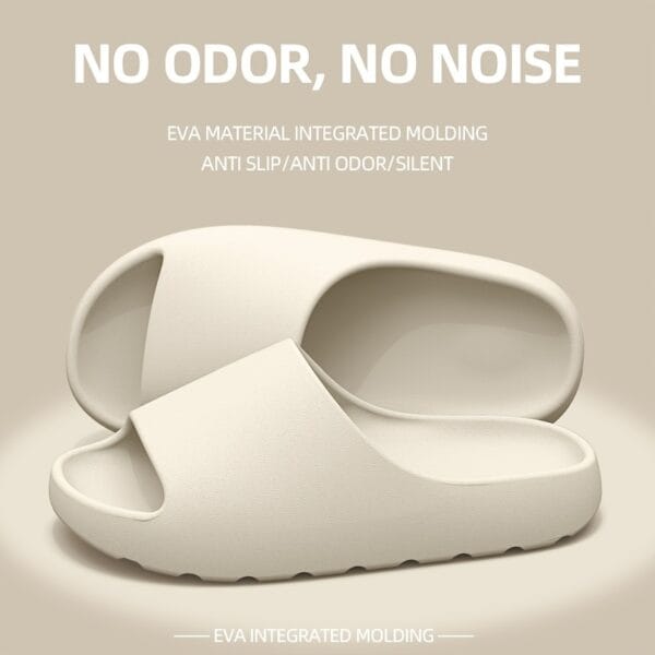 EVA Slides Non-Slip Indoor Sandals for Men and Women, Comfortable Soft Cloud Slippers for Beach, Shower, Outdoor Leisure, Essential for Travel