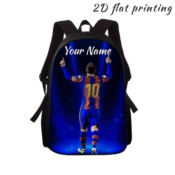 product-fancy-1c6267fa-45aa-4377-9f02-ce9a7946dd84 Customizable High-Quality Soccer Player Backpack - Lightweight, Durable, Adjustable Strap, Polyester Lining, Ideal for Students & Youth, Sports-Themed Design with "Your Name" Placeholder, Youth Backpack | Customizable Backpack | Adjustable Strap Bag