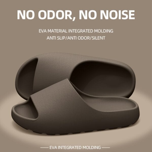 EVA Slides Non-Slip Indoor Sandals for Men and Women, Comfortable Soft Cloud Slippers for Beach, Shower, Outdoor Leisure, Essential for Travel