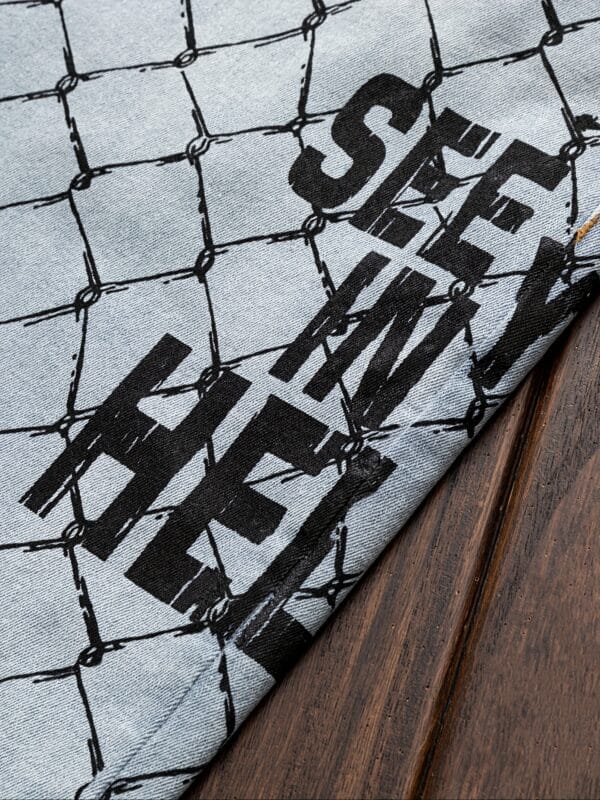 product-fancy-2a80598f-55e3-4306-b769-d2304591f125 Men'S Streetwear Vintage Washed Faux Denim Shorts - Non- Distressed Casual Pants with Zipper Closure, All-Season Everyday & Formal Outfits - Urban Fashion Bottoms for Men, Versatile Clothing, Distressed Look, Quality Stitching, Young Adults, Street Style, Retro Design, Durable Fabric, Young Adults Clothing