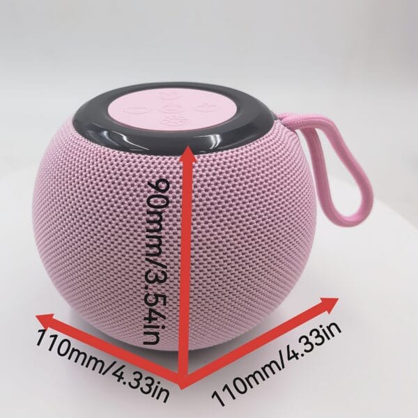 Wireless portable speaker, stereo sound and bass boost, direct pairing with deep bass, supports Android/iOS/tablets, long-lasting battery, suitable for home/outdoor/party/disco/music player, colorful lighting effects, Valentine's Day gift for boyfriend
