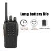 2pcs Handheld Two-Way Radio for Adults, with LED Indicators And Integrated Antenna, Ideal for Hiking, Biking, And Climbing