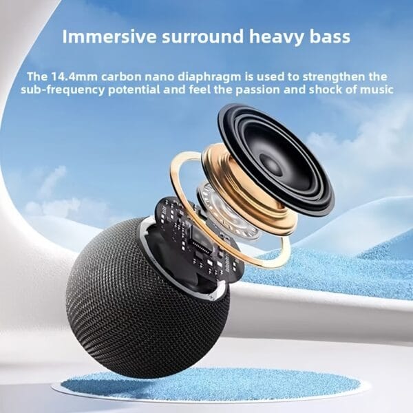 Wireless portable speaker, stereo sound and bass boost, direct pairing with deep bass, supports Android/iOS/tablets, long-lasting battery, suitable for home/outdoor/party/disco/music player, colorful lighting effects, Valentine's Day gift for boyfriend