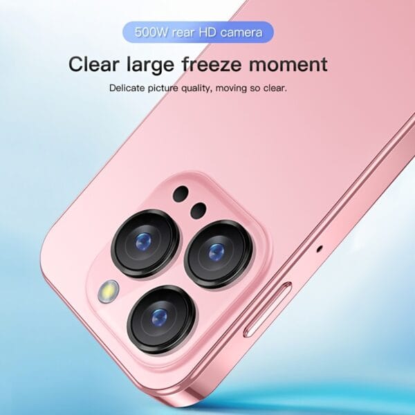 XS18 Pro Mini Smartphone 3, 0" Compact Phone with Face Recognition, 2GB RAM/16GB ROM, 3G Network, Battery, USB-C Charging, Android 9, 0, Pink, Small Phone, Everyday Phone, Sleek Phone, Durable Phone