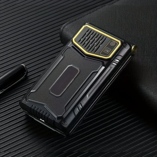 CUTEEY M7, 32Mb+32Mb|6800mAh|2 SIM|80000 pixels| Senior mobile phone for Seniors, 2.8 Inch 2G Flip Mobile Phone for Seniors, Long term standby button phone, with support Wireless, MP3, MP4, Flashlight, Black, Green