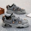 Men's Fashion Skate Sneakers - Comfortable, Non-Slip & Breathable Lace-Up Shoes with Rubber Sole for All Seasons