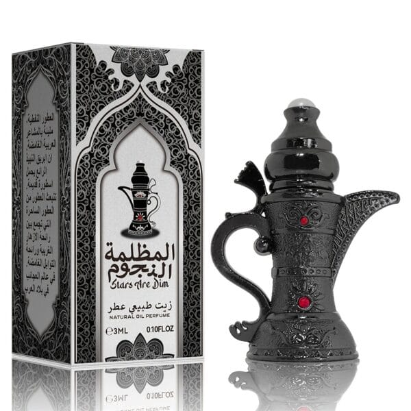Luxury Arabian Perfume Oil Travel Size - Alcohol-Free Long-Lasting Middle Eastern Fragrance with Floral, Vanilla, amber notes - Elegant Arabian Bottle for Women & Men, Gifts, Dates, Special Events - 3ml/0.1fl.oz Luxury Perfume, Romantic Occasions, Intricate Patterns, Delicate Craftsmanship, Gift Seekers