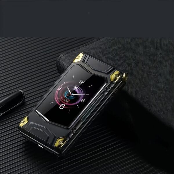 CUTEEY M7, 32Mb+32Mb|6800mAh|2 SIM|80000 pixels| Senior mobile phone for Seniors, 2.8 Inch 2G Flip Mobile Phone for Seniors, Long term standby button phone, with support Wireless, MP3, MP4, Flashlight, Black, Green