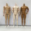 product-fancy-49b1ad0b-6fcf-45ca-bd1e-cf28c5c8ce14 1pc Human Body Model Doll Accessory - Muscular Man. He Has a Clear And Full Chest Muscle Outline, Showcasing The Beauty of Male Strength. The Plain Body Is 31Cm Tall And Available in Three Colors. It Can Be Used As a Figure, Doll, Or Decorative Item; a Birthday Gift Or Present, Doll Shoes