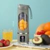 Portable USB-Rechargeable Blender & Juicer - Easy Clean, Perfect for Fruit & Vegetable Drinks, Milkshakes - 10.14oz to 16.91oz Capacity