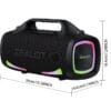 ZEALOT S79 Wireless Speakers, Outdoor Portable Subwoofer Speaker, IPX 5, Wireless Speaker, Dual Pairing, Long Battery Life, 36Hours Playtime Loud Stereo, Booming Bass. Charging Cable, Connect with Mobile Phone/Tablet/TV. for Home, Car, Outdoor, Camping, PartyBox.