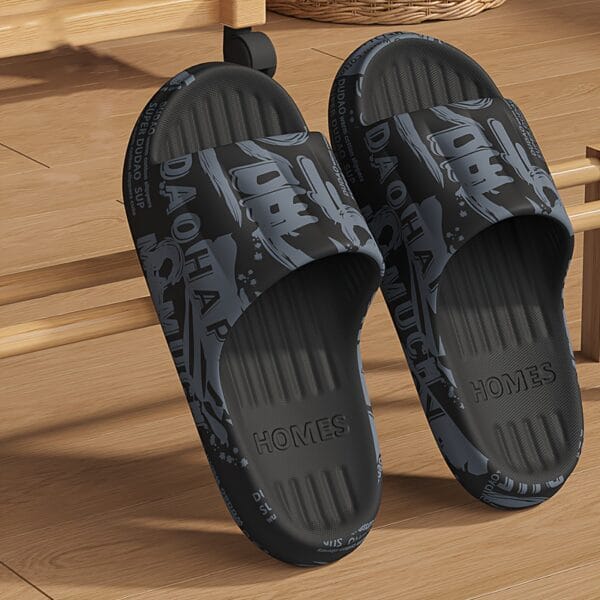 MAOLI Men'S Slip-On EVA Sandals | Casual Home & Outdoor Footwear | All-Season Comfort | Non-Slip Sole | Round Toe Design | Solid Color | Thick Sole for Indoor & Outdoor Use | Durable & Breathable | Ideal for Hiking and Daily Wear, Everyday Slippers | Casual Sandals | Breathable EVA Material, House Slipper