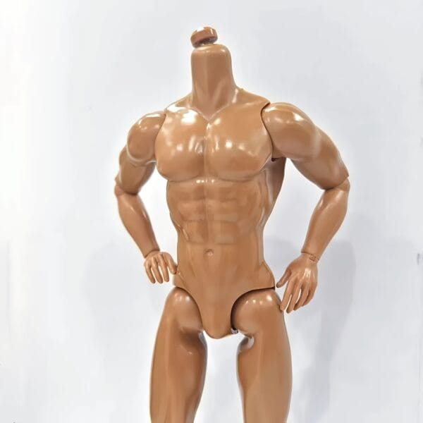 product-fancy-5e5e089f-9ee4-4238-9e95-149cfd6e1885 1pc Human Body Model Doll Accessory - Muscular Man. He Has a Clear And Full Chest Muscle Outline, Showcasing The Beauty of Male Strength. The Plain Body Is 31Cm Tall And Available in Three Colors. It Can Be Used As a Figure, Doll, Or Decorative Item; a Birthday Gift Or Present, Doll Shoes