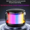 SHOWSONG Portable Wireless Speaker - 5W High-Power TWS Outdoor Stereo with RGB Lighting, Dual Pairing, Long-Lasting Rechargeable Polymer Battery, 6 Hours Playtime, USB-C Charging, Bass Boost, for Smartphones/Tablets/TVs, Perfect for Home, Car, and Camping, Car Audio System | Portable Speaker | Wireless Speaker