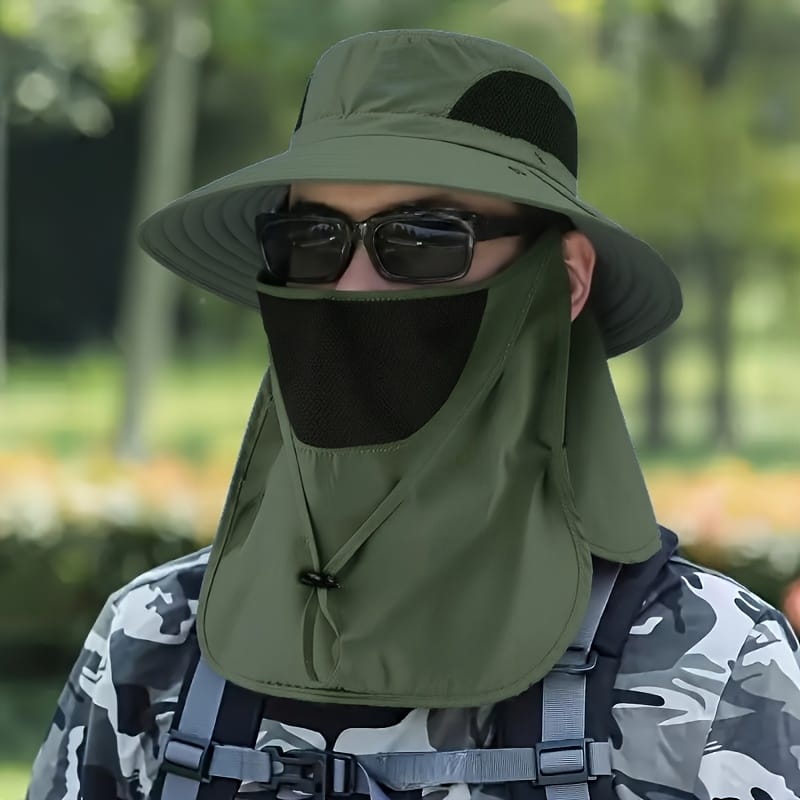 Summer Fisherman Hat Available in Multiple Colors, Suitable for Fishing, Travel, and Outdoor Activities