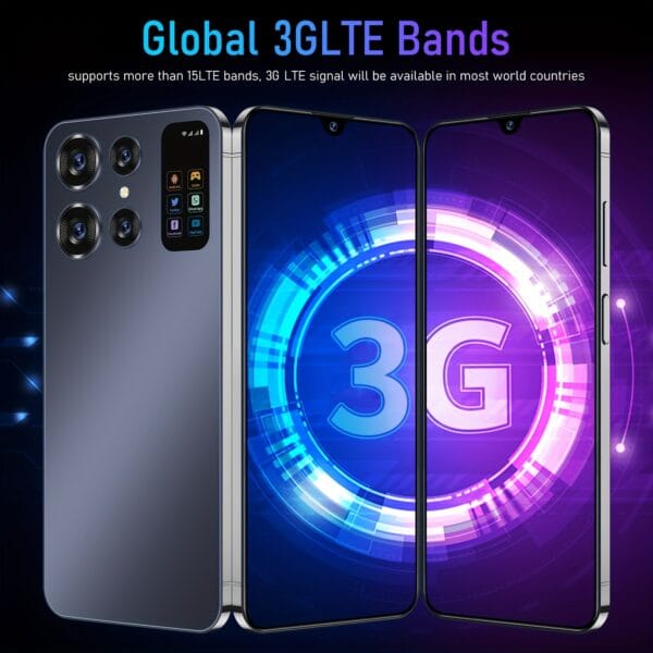 Smart 3G Phone 2+16GB, 6.5-inch HD Display, 5MP+8MP Shooting, 3200mAh Big Battery, Dual SIM Dual Standby TF Card, for Android 8.1, suitable for Daily Office and Holiday Gifting