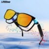LIFEBEE New Unisex Smart Wireless Glasses, Multifunctional Glasses, Wireless Calls, Music Playback, Outdoor Sports Headphones, Long Battery Life