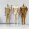 product-fancy-747e9695-b0af-43bf-a104-ecf6fbc85300 1pc Human Body Model Doll Accessory - Muscular Man. He Has a Clear And Full Chest Muscle Outline, Showcasing The Beauty of Male Strength. The Plain Body Is 31Cm Tall And Available in Three Colors. It Can Be Used As a Figure, Doll, Or Decorative Item; a Birthday Gift Or Present, Doll Shoes