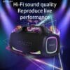 ZEALOT S79 Wireless Speakers, Outdoor Portable Subwoofer Speaker, IPX 5, Wireless Speaker, Dual Pairing, Long Battery Life, 36Hours Playtime Loud Stereo, Booming Bass. Charging Cable, Connect with Mobile Phone/Tablet/TV. for Home, Car, Outdoor, Camping, PartyBox.