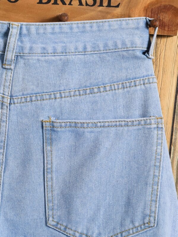 product-fancy-763a18b3-23a9-493c-b009-f85e36fe89be Men'S Summer Street Style Denim Shorts - Non-Stretch, Regular Fit with Trendy Patchwork Design, Casual Casual Attire, Casual Attire|Trendy Denim Shorts|Nonstretch Fabric