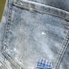 product-fancy-79a756eb-76d6-4593-b0c8-92dcb7844329 Men's Vintage Distressed Jeans Shorts - Non-Stretch Denim-like Casual Pants with Relaxed Fit, Machine Washable Everyday Streetwear for Concerts, Outings & Lounge - Men's Fashion Bottoms, Concert Outfit, Trendy Design, Durable Fabric, Young Adults