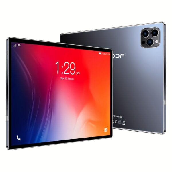product-fancy-7f171734-cd78-4d3b-bcf1-51a62f898d15 BDF P37 Version 10.1 Inch Android 11 Tablet Pc Google Play Octa Core Dual Cameras Dual SIM 3G Phone Call Tablets Bluetooth Wifi 4GB+ 64GB ROM
