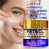 YCB Retinol Collagen Moisturizing Cream 60g/2.12oz - Face Cream with Hyaluronic Acid, Vitamin E, Shea Butter & Caffeine - Firms, Lifts Sagging Light Beige, Improves Elasticity, Even Light Beige, All Light Beige Types, Elegant Packaging, Advanced Skincare Formula