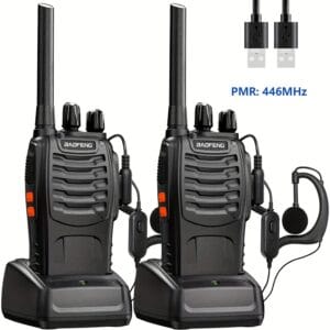 product-fancy-8d2da5fb-0bfa-4428-bb21-21ce343b5f10 2pcs Handheld Two-Way Radio for Adults, with LED Indicators And Integrated Antenna, Ideal for Hiking, Biking, And Climbing