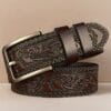 product-fancy-92b6d233-8d6c-4909-a414-5fc0491a10c1 Men'S Vintage Genuine Leather Belt with Alloy Buckle - Elegant Carved Design, Perfect for Business & Casual Wear - Ideal Gift for Father or Husband