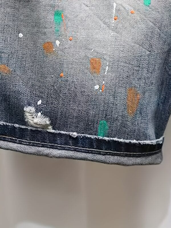 product-fancy-953b6efd-d41a-4618-8658-430cb6e8f9e6 Men's Blue Denim Shorts - Summer Slim Fit Jeans