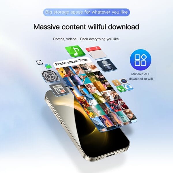 XS18 Pro Mini Smartphone 3, 0" Compact Phone with Face Recognition, 2GB RAM/16GB ROM, 3G Network, Battery, USB-C Charging, Android 9, 0, Pink, Small Phone, Everyday Phone, Sleek Phone, Durable Phone