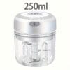 Wireless Portable Mini Food Blender, Chopper, Grinder with USB Charging - Electric Mixer and Food Processor for Kitchen Use, Compact Design for Easy Storage, Perfect for On-the-Go Meals, Kitchen Appliance, Modern Kitchenware, Durable Kitchen Tool