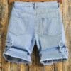 product-fancy-b3de58a0-f616-470b-aa63-248ab177471f Men'S Summer Street Style Denim Shorts - Non-Stretch, Regular Fit with Trendy Patchwork Design, Casual Casual Attire, Casual Attire|Trendy Denim Shorts|Nonstretch Fabric