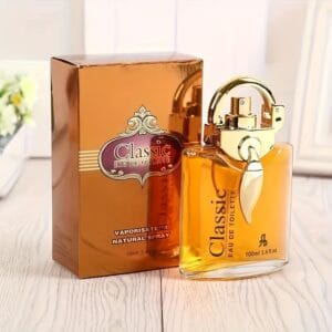 Men's Eau de Toilette - Long-Lasting Fresh Oriental Fragrance, Alcohol-Free & Formaldehyde-Free, Golden Yellow Bottle with Cap - Gift for Him, Husband, Dad - Elegant Cologne for Everyday & Special Occasions
