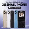 product-fancy-c00abcbf-696c-47cc-ab76-77b4ac281352 The new 2G foldable mobile phone features dual SIM dual standby for calls and text messages, 8-language switching, flashlight function, TF card insertion, portability, and is suitable for travel, school, and as a backup phone