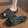 MAOLI Men'S Slip-On EVA Sandals | Casual Home & Outdoor Footwear | All-Season Comfort | Non-Slip Sole | Round Toe Design | Solid Color | Thick Sole for Indoor & Outdoor Use | Durable & Breathable | Ideal for Hiking and Daily Wear, Everyday Slippers | Casual Sandals | Breathable EVA Material, House Slipper