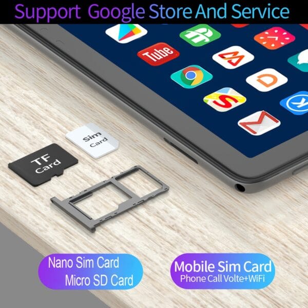 product-fancy-c327aa7f-7d3f-4d1f-9ada-064632eaffba BDF P37 Version 10.1 Inch Android 11 Tablet Pc Google Play Octa Core Dual Cameras Dual SIM 3G Phone Call Tablets Bluetooth Wifi 4GB+ 64GB ROM