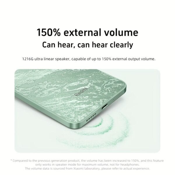 Xiaomi Redmi 14C 6.88-Inch Eye-Protecting Large Screen, 120Hz High-Definition Screen, 50Megapixel AI Dual-Camera, 13Megapixel HD Main Camera, Large 5160mAh Battery, Side Fingerprint Unlocking, No NFC Support, Charger Not Included Asian version+OTA