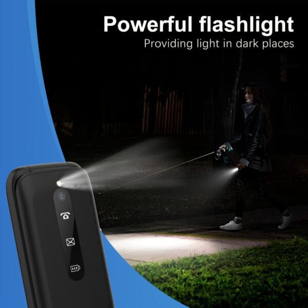 product-fancy-e1090a70-dfc5-4dbe-8312-4cce26b80607 MKTEL M9 Feature Phone with 1.77" LCD Display, 800mAh Long-Lasting Battery, Dual SIM, FM Radio, Flashlight, Camera - Compact Everyday Essentials Mobile Phone for Calls, Text, Multimedia - Compatible with USB Cable, Texting Device, Simple Interface, Sturdy Design, Casual Users