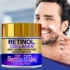 YCB Retinol Collagen Moisturizing Cream 60g/2.12oz - Face Cream with Hyaluronic Acid, Vitamin E, Shea Butter & Caffeine - Firms, Lifts Sagging Light Beige, Improves Elasticity, Even Light Beige, All Light Beige Types, Elegant Packaging, Advanced Skincare Formula