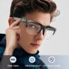 Intelligent Wireless Glasses - Touch Connection, HD Voice Call, HiFi Sound Quality, Remote Photography, Compatible with iPhone/Android, Ideal for Outdoor Activities, Hiking, Fishing, Driving & Beach Travel, Perfect Christmas Gift, Outdoor Activity Gear | Modern Fashion Accessory | Touch Control Feature
