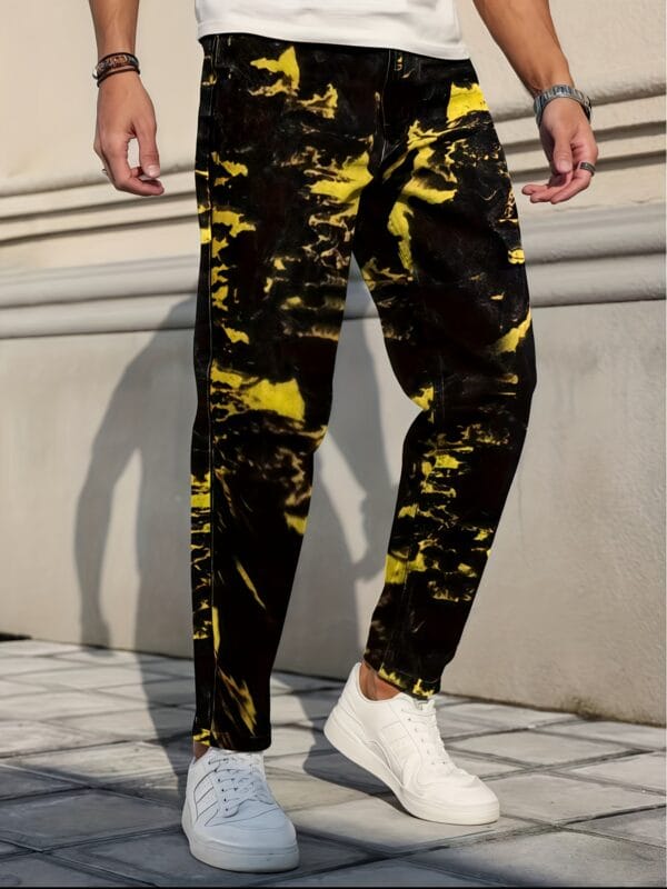 product-fancy-e84dc813-ce85-4594-a0f2-6103063d04df Men's Jeans, Casual Slim Fit Ankle Pants