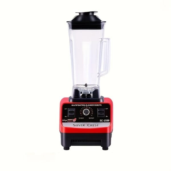 2.5L Large Capacity Dual-Use Blender with Food-Grade ABS Mixing Cup - Powerful Household and Commercial Juicer, Smoothie Maker, and Grinder, No Battery Needed, 120V, US Plug, Commercial Kitchen Equipment | Modern Kitchen Appliance | Durable Plastic Base, Blender